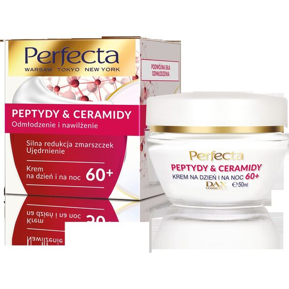 Perfecta Peptydy & Ceramidy 60+ Krem silna redukcja zmarszczek i ujędrnienie 7324416 5900525064219