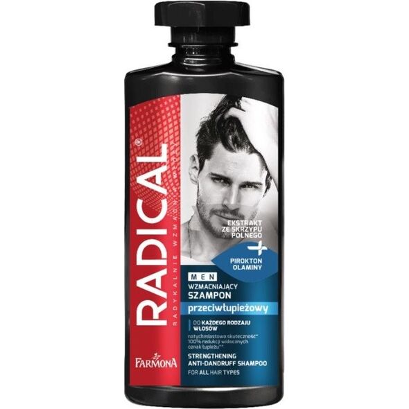 Farmona Farmona Radical Men Szampon wzmacniający przeciwłupieżowy dla mężczyzn 400ml 7325038 5900117010273