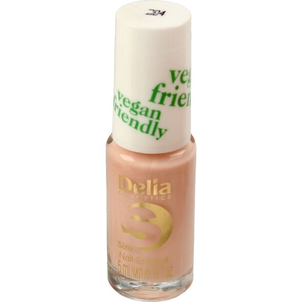 Delia Delia Cosmetics Vegan Friendly Emalia do paznokci Size S nr 204 Honey Pink 5ml 7325139 5901350479735