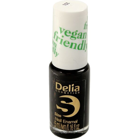 Delia Delia Cosmetics Vegan Friendly Emalia do paznokci Size S nr 231 Black Orchid 5ml 7325165 5901350480007