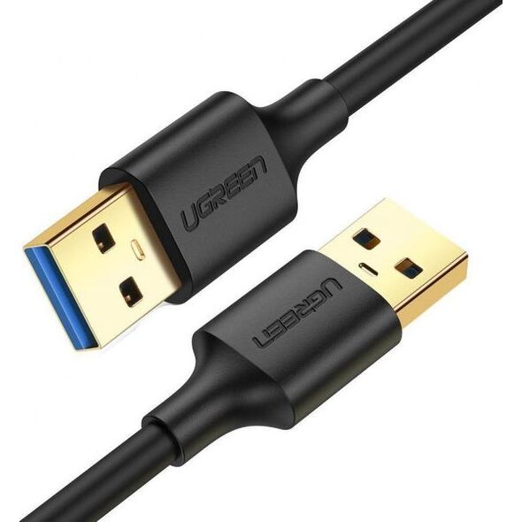Kabel USB Ugreen USB-A - USB-A 0.5 m Czarny (102417) 7363283 6957303813698