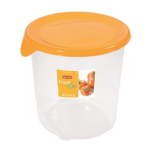 Curver Pojemnik Fresh Go Okrągły 1l Żółty Curver 7435515 3253920564023