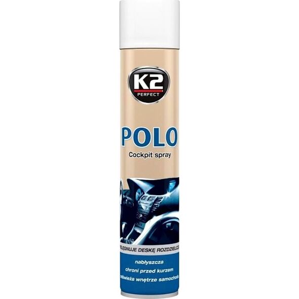 K2 Kokpit nabłyszczający K2 Polo Cockpit spray - Fresh 750ml uniwersalny 7436012 5906534013347