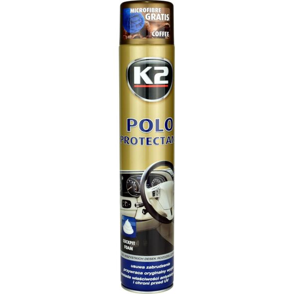 K2 Kokpit nabłyszczający K2 Polo Cockpit spray - Kawa 750ml uniwersalny 7436014 5906534013835