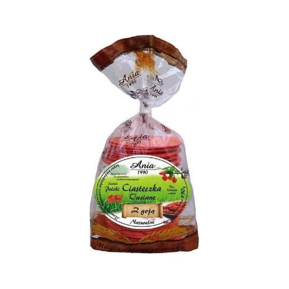 Bio Ania Ciasteczka owsiane z goją 150 g Ania 7440746 5903453004371