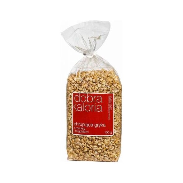 Dobra Kaloria Chrupiąca gryka z melasą i migdałami 100 g Dobra Kaloria 7440880 5903548001711