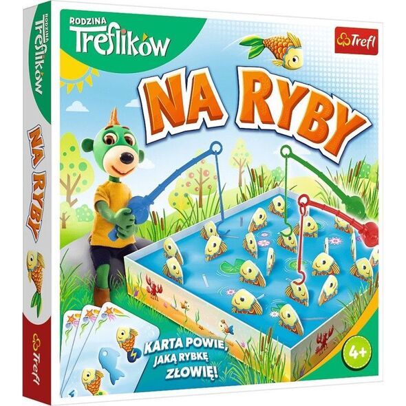 Trefl Gra Trefliki Na ryby Łowienie rybek 7447245 5900511019636