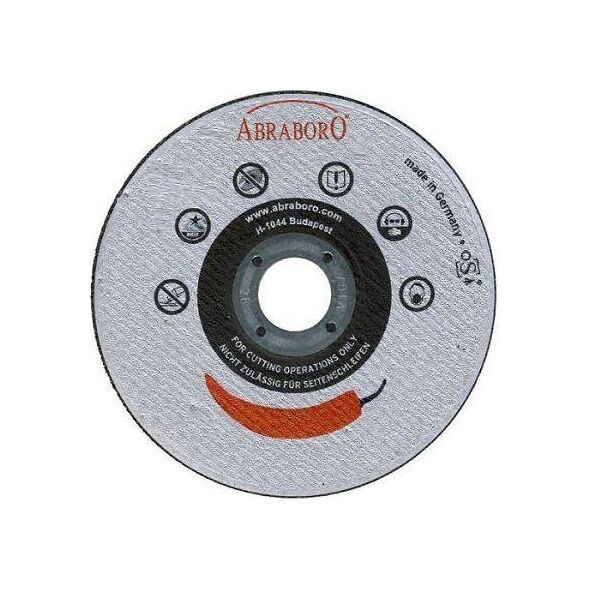 Abraboro Tarcza korundowa 125 x 1.0 inox Quality (AB12501001) 7464949 5999082014737