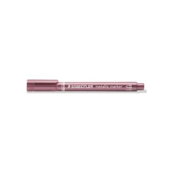 Staedtler Marker metaliczny STAEDTLER okrągła końc. różowy 7501272 4007817832011