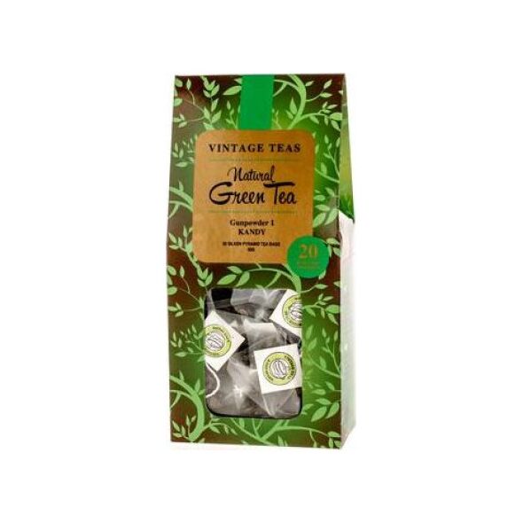 Vintage Teas Vintage Teas Natural Green Tea - Gunpowder 1 Kandy 7521660 4792128059430