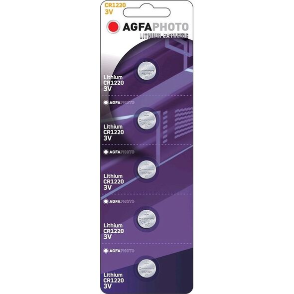 Agfa Bateria CR1220 5 szt. 7539126 4250175803210