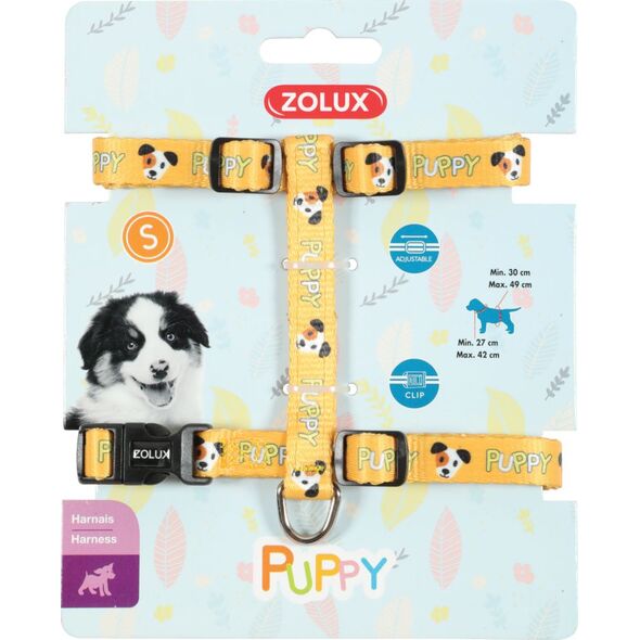 Zolux Szelki Puppy MASCOTTE 13 mm kol. żółty 7544743 3336027667405