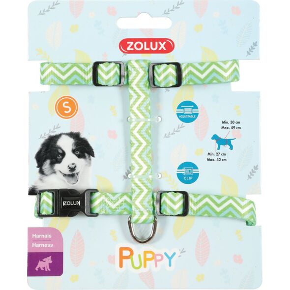 Zolux Szelki Puppy PIXIE 13 mm kol. zielony 7544749 3336027667467