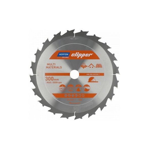 Norton Clipper NORTON PIŁA TARCZOWA 350mm x 30mm x 24z MULTI MATERIALS DEMOLITION (3,5/2,5) N70184608134 7598185 5450248769798