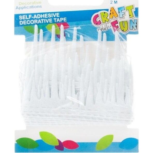 Craft with Fun CF OZDOBA DEK TASMA SPRZYL SOPLE B 2M/4CM 12/288 7615530 5908275110736