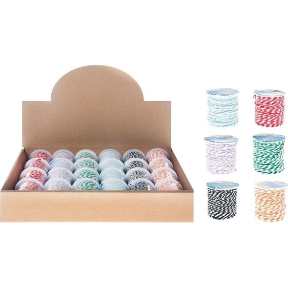 Craft with Fun CF OZDOBA DEK TASMA SZNUR 10M MIX SZPUL DI24/576 7615553 5908275136156