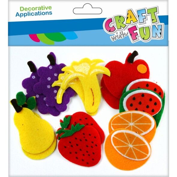 Craft with Fun CF OZDOBA DEK FILC OWOCE SPRZYL 14SZT 12/288 7615587 5908275111429