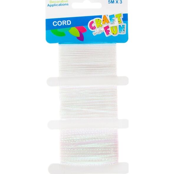 Craft with Fun CF OZDOBA DEK TASMA PERLOWA 5MX3 B/C 12/288 7615632 5908275135807