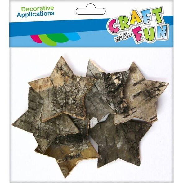 Craft with Fun CF OZDOBA DEK DREWNOKSZT KORA GWI 6CM6SZT 12/144 7615652 5908275112167