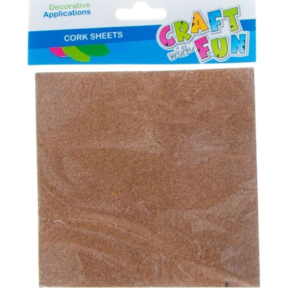 Craft with Fun CF OZDOBA DEK KOREK 15X15 2SZT PBH 12/144 7615658 5908275135593