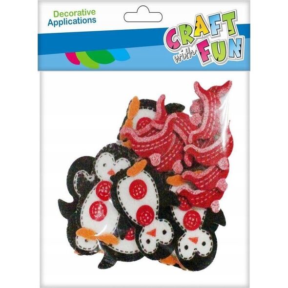 Craft with Fun CF OZDOBA DEK FILC PINGWIN SPRZYL 20SZT 12/288 7615696 5908275136507