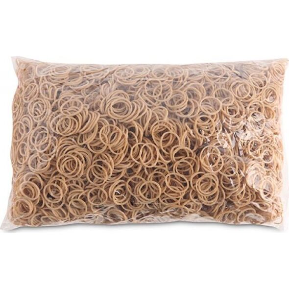 Office Products Gumki Recepturki Office Products, Średnica 20Mm, 1,5X1,5Mm, 60% Kauczuku, 1000G, Zgrzewka, Naturalne 7624523 5901503696040