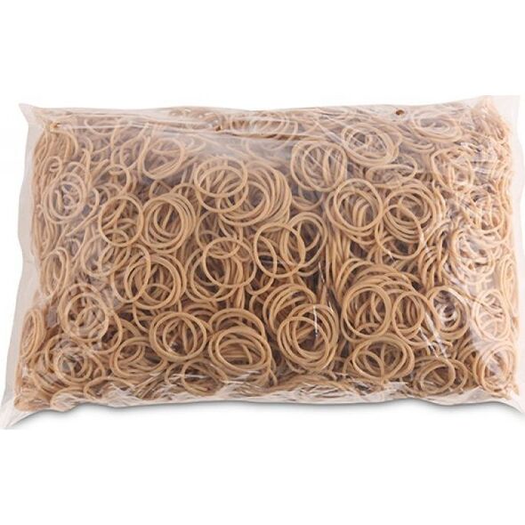 Office Products Gumki Recepturki Office Products, Średnica 25Mm, 1,5X1,5Mm, 60% Kauczuku, 1000G, Zgrzewka, Naturalne 7624527 5901503696125