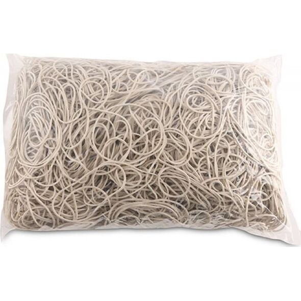 Office Products Gumki Recepturki Office Products, Średnica 60Mm, 1,5X1,5Mm, 60% Kauczuku, 1000G, Zgrzewka, Białe 7624545 5901503696484