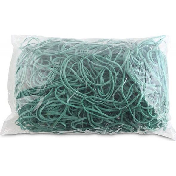 Office Products Gumki Recepturki Office Products, Średnica 80Mm, 1,5X3Mm, 60% Kauczuku, 1000G, Zgrzewka, Zielone 7624551 5901503696781