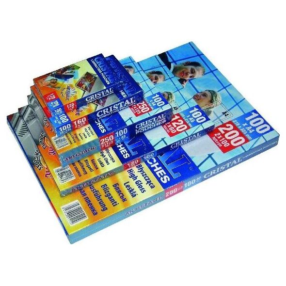 Argo FOLIE LAMINACYJNE BŁYSZCZĄCE 60 X 95 MM 80 M 100 SZT. ARGO 7695088 5903868402021