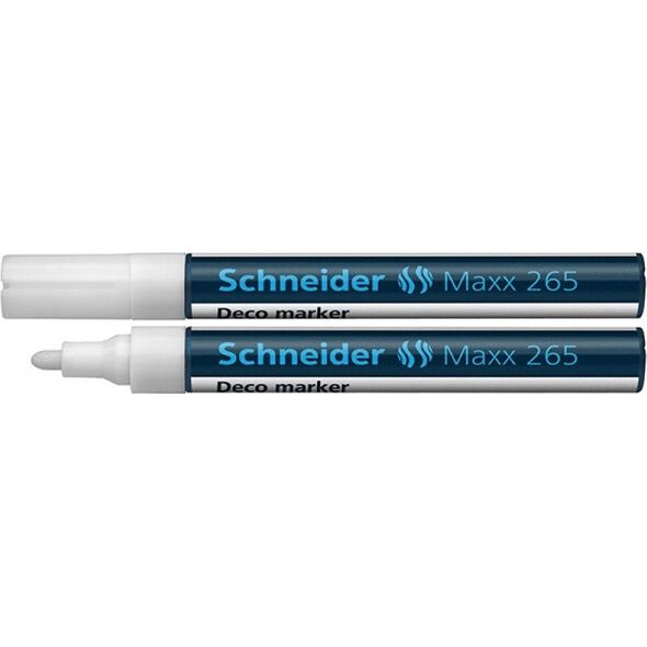 Schneider Marker Kredowy Maxx 265 Deco, Biały 7699904 4004675007537