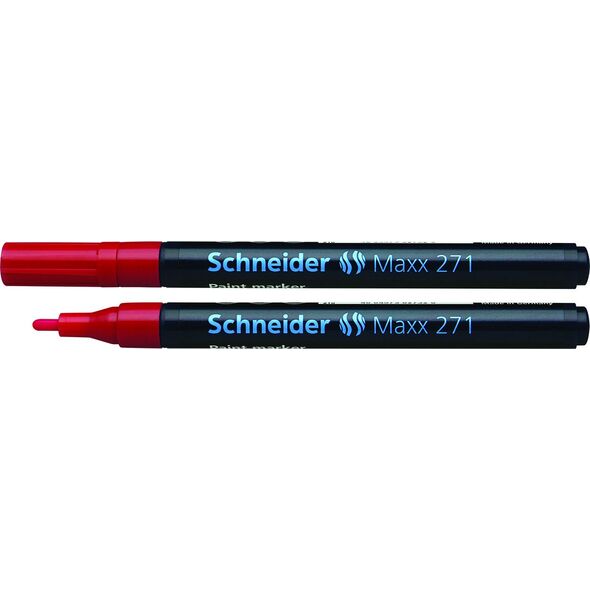 Schneider Marker Olejowy Maxx 271, Czerwony 7699906 4004675027290