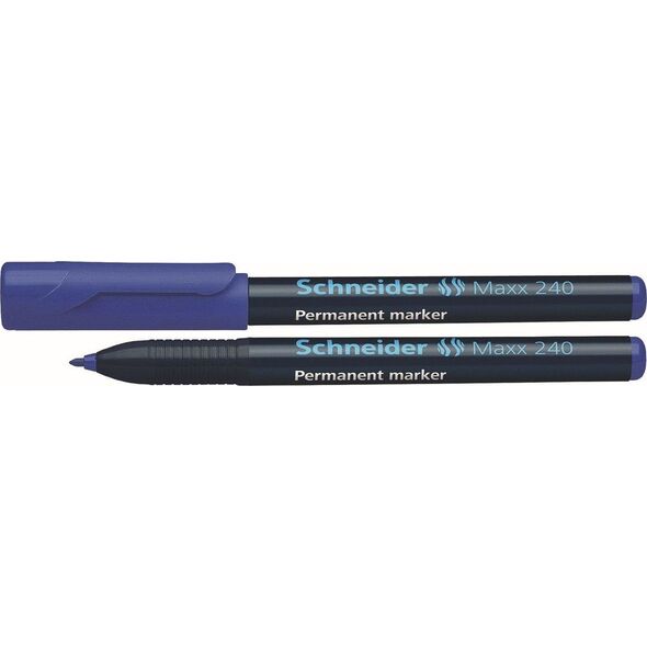 Schneider Marker Permanentny Maxx 240, Niebieski 7699914 4004675000194