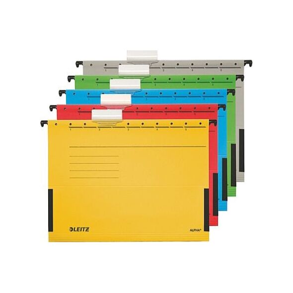 Leitz TECZKA ZAWIESZANA LEITZ ALPHA A4 Z BOKAMI, BEŻOWY 7702988 4002432303618