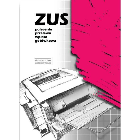 Michalczyk & Prokop ZUS POLECENIE PRZELEWU 500 ARK. A4 2-ODCINKI (OFFSET) MICHALCZYK I PROKOP 7703067 5906858010831