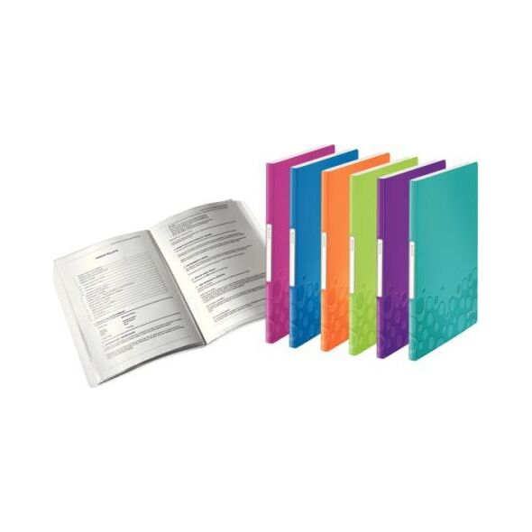 Leitz ALBUM OFERTOWY LEITZ WOW A4 40K, RÓŻOWY 7703802 4002432106134