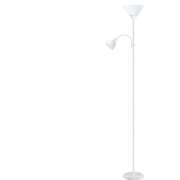 Lampa podłogowa Platinet PLATINET FLOOR LAMP E27+E14 WHITE [45177] 7735030 5907595451772