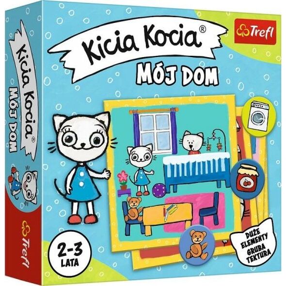 Trefl Gra Kicia Kocia Mój Dom 7888107 5900511020557