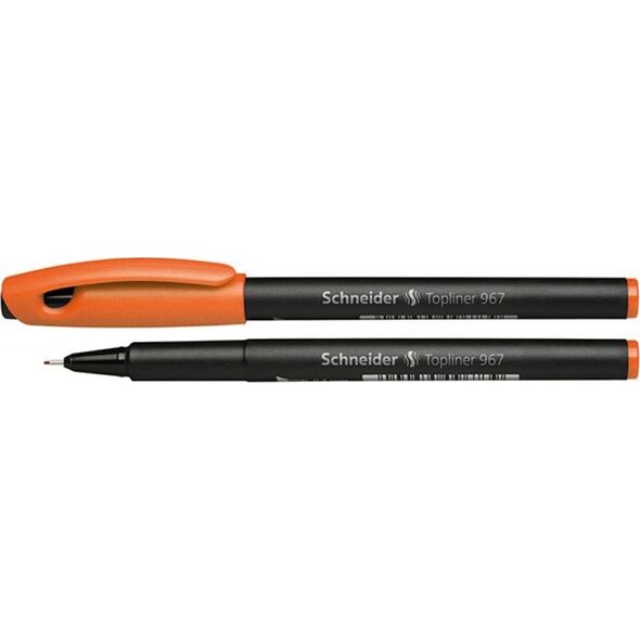 Schneider Cienkopis SCHNEIDER Topliner 967, 0,4 mm, pomarańczowy 7922321 4004675039705