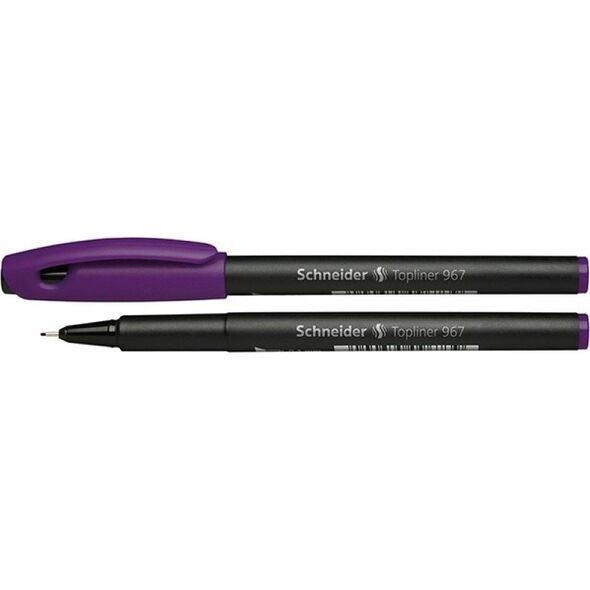 Schneider Cienkopis SCHNEIDER Topliner 967, 0,4 mm, fioletowy 7922322 4004675039767