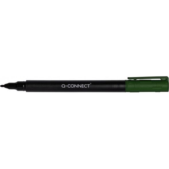 Q-Connect Marker do płyt CD/DVD Q-CONNECT, F, 0,6mm (linia), zielony 7922369 5705831133242
