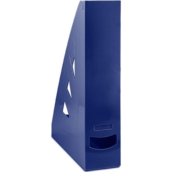 Office Products Pojemnik na dokumenty OFFICE PRODUCTS, ażurowy, A4, granatowy 7922642 5901503694138
