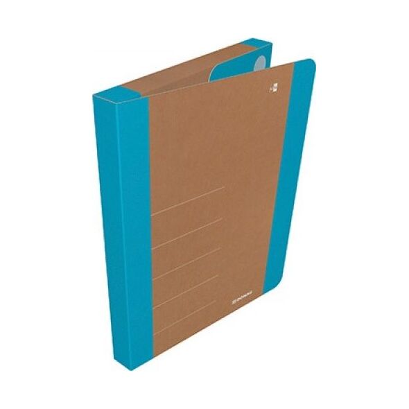 Donau Teczka na rzepy A4/3cm niebieska 7922759 5901503614730