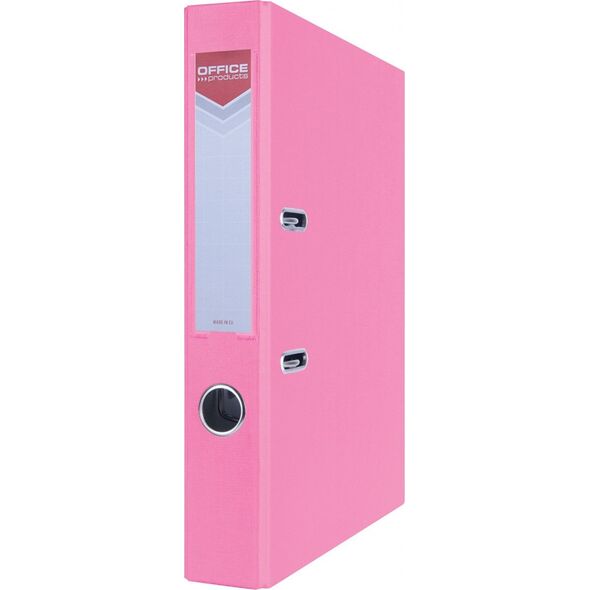 Segregator Office Products Officer 2-ringowy A4 55mm różowy (21011111-13) 7924038 5901503651759