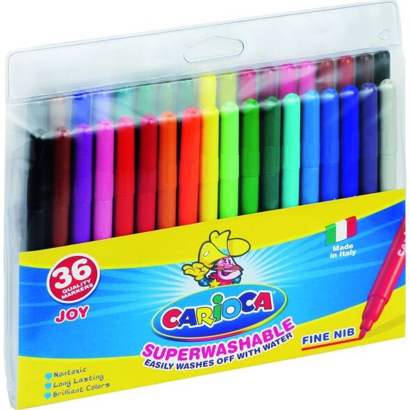 Herlitz FLAMASTRY 36 KOLORÓW CARIOCA JOY 7925719 8003511405564