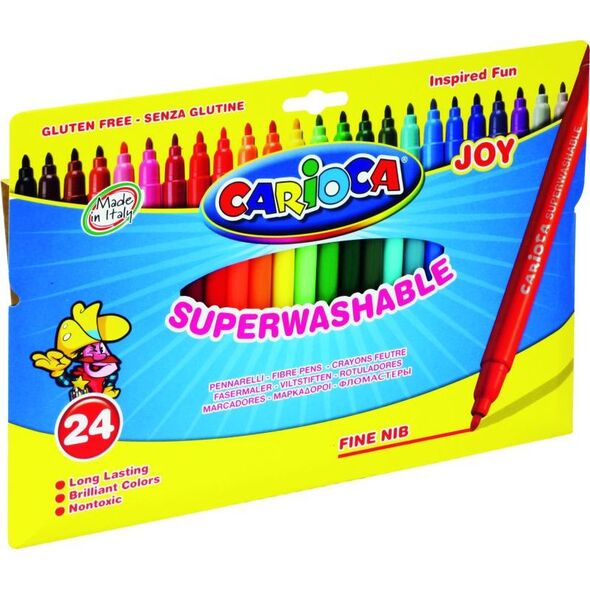 Herlitz FLAMASTRY 24 KOLORÓW CARIOCA JOY 7925733 8003511405328