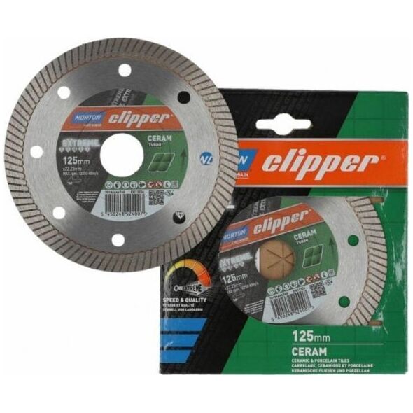 Norton Clipper Tarcza diamentowa EXTREME CERAMIC TURBO 7938810 5450248524007