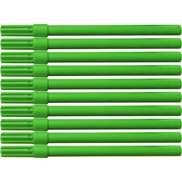 Office Products Flamaster biurowy OFFICE PRODUCTS, 10szt., zielony 8012290 5901503687482
