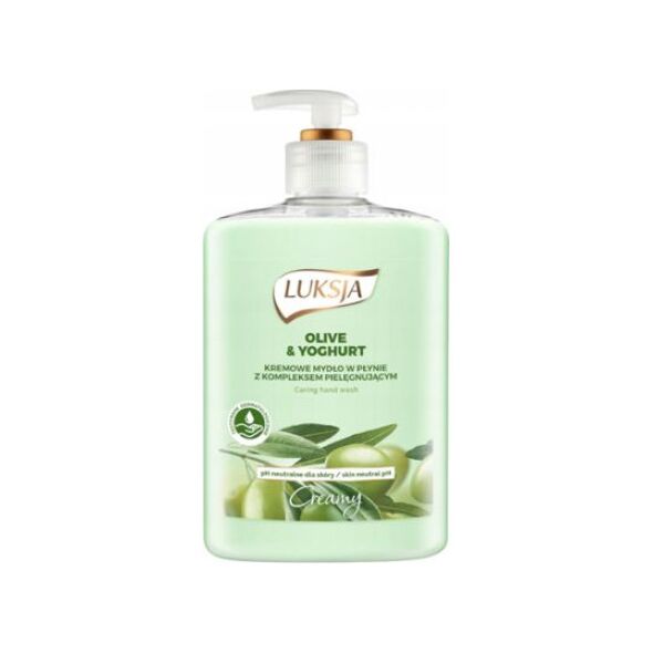 Luksja Mydło w płynie Creme, oliwka i jogurt, 500ml 8013562 5900998007195