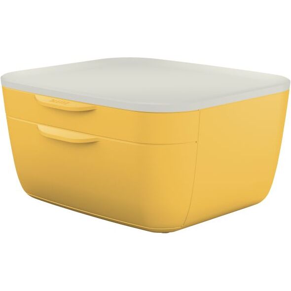 Leitz Pojemnik z szufladami Leitz Cosy, żółty 53570019 8037946 4002432124756